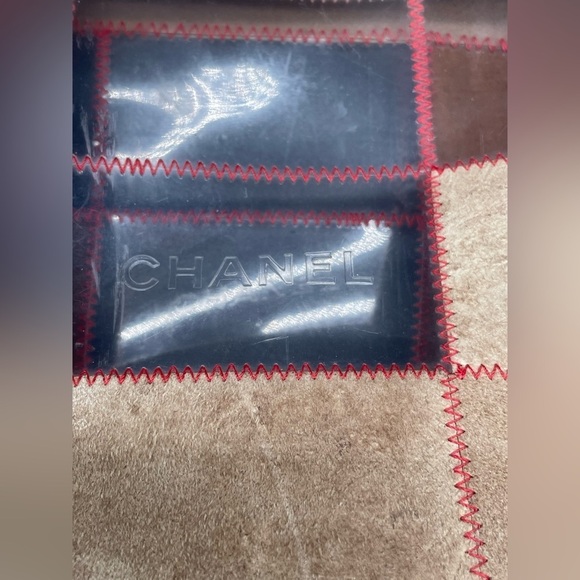 Chanel Naked Patchwork Suede and PVC Tote - Picture 6 of 12